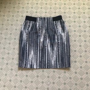 Ann Taylor black/white skirt